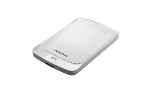 HDD Extern ADATA 2TB HV320 2.5 USB 3.1 Senzor protectie socuri Criptare Date Ultraslim Alb - Img 3