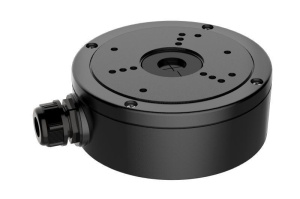 Hikvision Junction box DS-1280ZJ-S/BK ideala pentru montarea camerelor dome/bullet si protejarea cablurilor de legaturi. Confectionata din metal si poate sustine pana la 4.5 kg, culoare alba, dimensiuni :137 mm × 54 mm × 171.5 mm, greutate : 0.66kg,