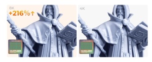 Imprimanta 3D Creality Halot-MAGE cu rasina, Tehnologie SLA, Stereolitografie, sursa 100W, dimensiuni printare: 228*128*230mm, Dimensiuni imprimanta: 333*270*608mm, Viteza:1-5s/strat, Inaltime strat:0.05-0.15mm, LCD 10.3", rezolutie: 8K(7680x4320), - Img 5