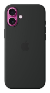 iPhone 16 Plus Silicone Case with MagSafe - Black - Img 4