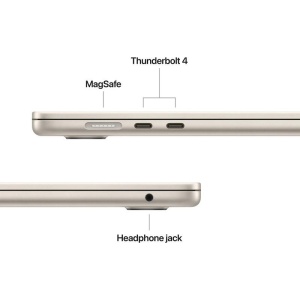 MacBook Air 15.3" Retina/Apple M5 (CPU 10-core, GPU 10-core, NeuralEngine16-core)/32GB/512GB - Starlight - INT KB (No Adapter) - 2026 (CTO from MDVD4RO/A) - Img 3