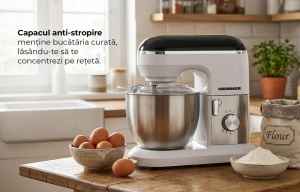 Mixer planetar Heinner GalaxyGourmet HPM-1010WHBK - Img 7