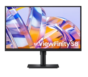 Monitor Samsung 27" LS27H800UAUXEN, Diagonal (inch): 27, Diagonal (cm): 68, Aspect ratio: 16:9, Panel: IPS, Resolution: 3840x2160, Refresh Rate: 60Hz, Response time GtG: 5ms, Brightness (max): 350 cd/m², Contrast (static) : 1000:1, Contrast (dynamic):
