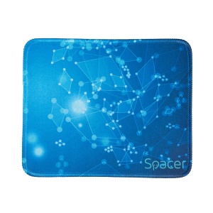 Mousepad SPACER, cauciuc si material textil, cusut pe margine, 220 x 180 x 2 mm, imagine