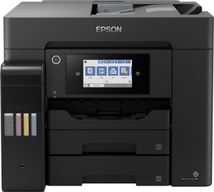 Multifunctional inkjet color CISS Epson L6570, dimensiune A4 (Printare, Copiere, Scanare, Fax), viteza 32 ppm alb-negru, 32ppm color, rezolutie 4800x1200 dpi, alimentare hartie 550 coli, scanner CIS rezolutie 1200x2400 dpi, DADF, fax memorie 550 pagini, - Img 4