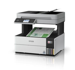 Multifunctional inkjet color Epson EcoTank CISS L6460, dimensiune A4 (Printare,Copiere, Scanare), printare borderless, viteza 37ppm alb-negru, 23ppm color, rezolutie 4800x1200 dpi, alimentare hartie 250 coli + 35 coli ADF, duplex automat ,scanner CIS - Img 10