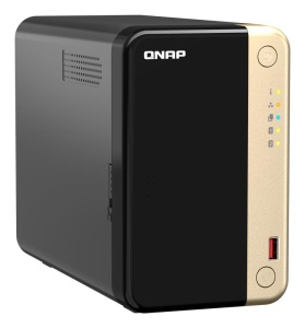 NAS QNAP 264 2-Bay, CPU Intel Celeron N5105/N5095 4-core/4-thread Processor, RAM 8 GB DDR4 (onboard, not expandable), HDD 2 x 2.5"/3.5" SATA 6Gbps + 2 x M.2 2280 PCIe Gen 3 x1 SSD slots (neincluse), LAN: 2 x 2.5GbE (optional 10GbE expansion via a PCIe - Img 6