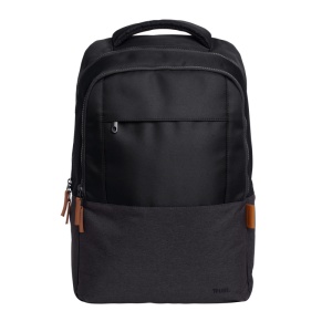 Rucsac laptop Trust Lisboa pentru laptop-uri cu diagonala de 16", material POM, RPET Polyester, RPET twill polyester, volum 23 L, negru