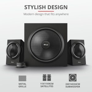 Sistem audio Trust Yuri 2.1, 60W, negru - Img 5