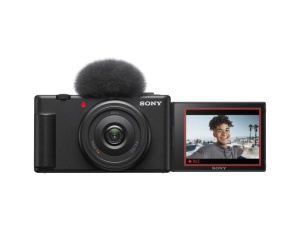 SONY Compact dedicata pentru vlogging ZV-1F 20.1MP, 7.6mm, F2 ISO 125-12.800, 1/32.000s, 4K @30fps, SD/SDXD/SDHC/x1 Micro-HDMI/x1 USB-C, Rafala 3.5-16cps, WiFi/Bluetooth, Senzor CMOS Exmor RS 1" - Img 6