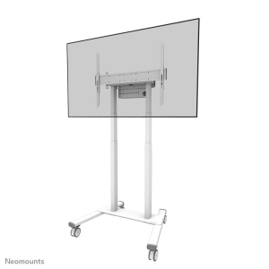 Stand mobil motorizat Neomounts by Newstar, 37"-100", 110 kg, VESA 800x600, alb - Img 7