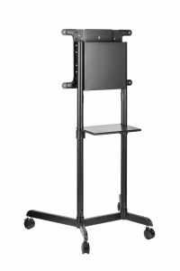 Stand TV mobil Serioux TV11-46TW, dimensiuni: 920x702x1595mm, compatibilitate dimensiune ecran: 37"-70", compatibil VESA: 200x200, 400x200, 300x300, 600x200, 350x350, 400x400, 600x400, greutate maximă suportata TV: 70 kg, interval de înclinare: 0° sau - Img 5