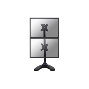 Suport Monitor de Birou Dual, Neomounts by Newstar FPMA-D700DDV, 10" - 27", VESA 100x100, suporta pana la 6kg, negru