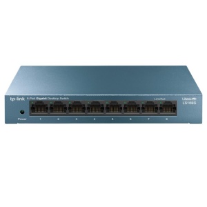 Switch TP-LINK LS108G, 8 port, 10/100/1000 Mbps - Img 2