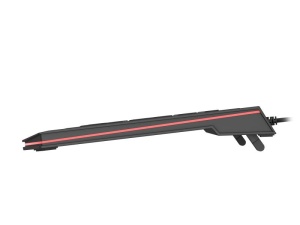 Tastatura gaming cu fir Genesis LITH 400, iluminare RGB, mecanism taste X-Scissors, numar taste 104, lungime cablu 1.8m, dimensiuni 465 x 25 x 195 mm, negru - Img 8