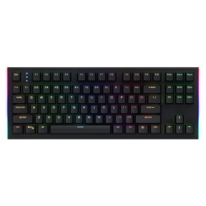 Tastatura mecanica cu fir Hator Gravity X TKL conectivitate USB, polling rate 1000Hz, iluminare RGB cu functia de a customiza fiecare tasta individual, tip switch HATOR Aurum Orange Linear rev.2.0, durata de viata switch 70M de clickuri, material taste - Img 5