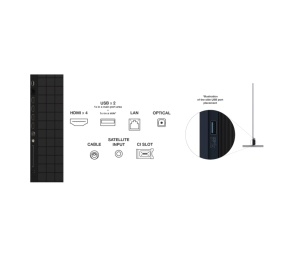 Televizor TCL QD-MiniLed 98X11K, 248 cm, Smart Google TV, 4K, 100Hz, Sunet Bang & Olufsen, Clasa G - Img 6