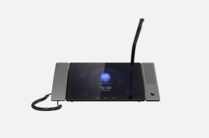 Unitate de control( Master station) cu Android pentru videointerfonie Hikvision DS-KM9503, 10.1-inch IPS cu touch screen, rezolutie 1280 × 800, sistem de operare Android 7.1, server SIP integrat, se pot conecta pana la 10000 de dispozitive, suporta pana
