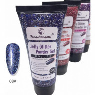 Jelly Glitter Powder Gel 30 ml - 08