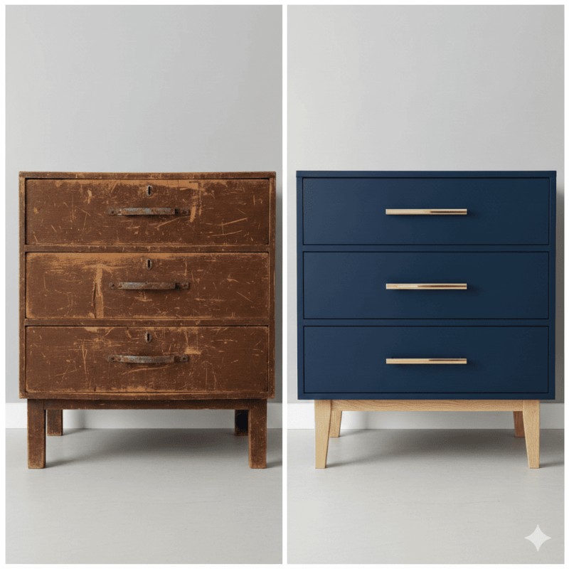 Recondiționare Mobilă Veche: Cum să transformi piesele demodate în obiecte de design