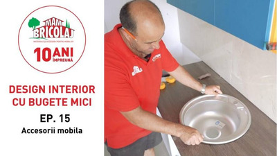 DESIGN INTERIOR CU BUGETE MICI - Episodul 15 "Accesorii mobila"