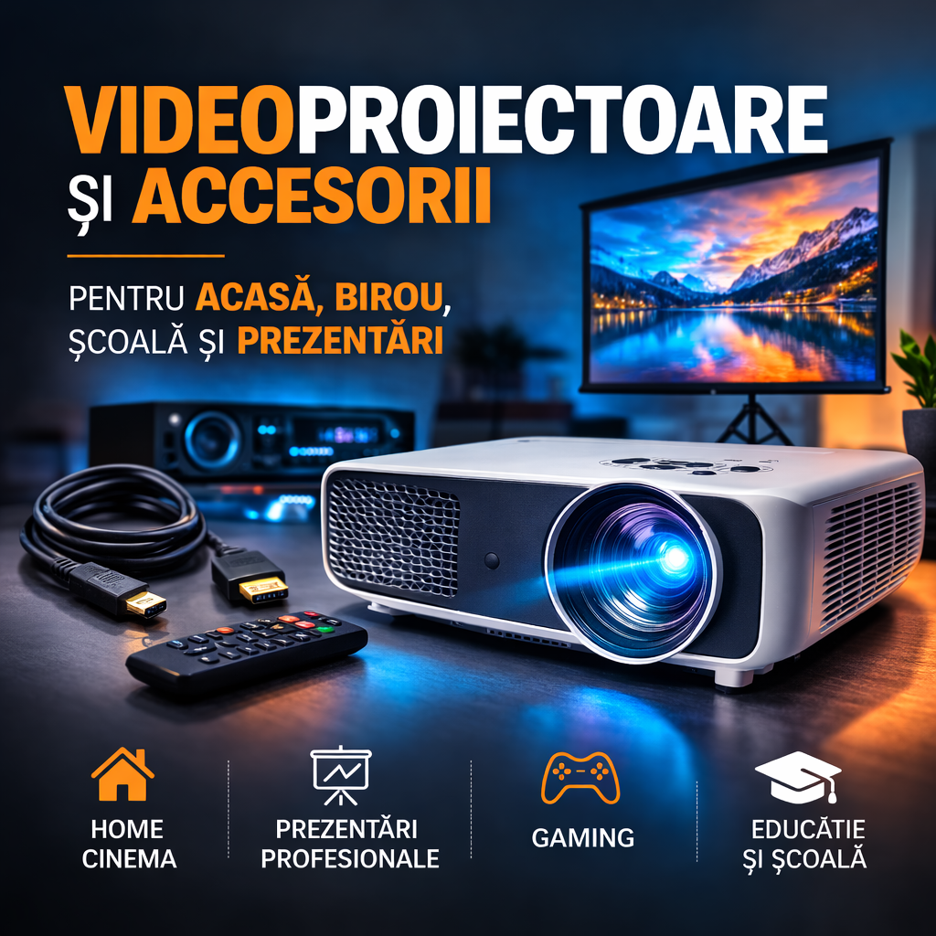 Videoproiectoare si accesorii