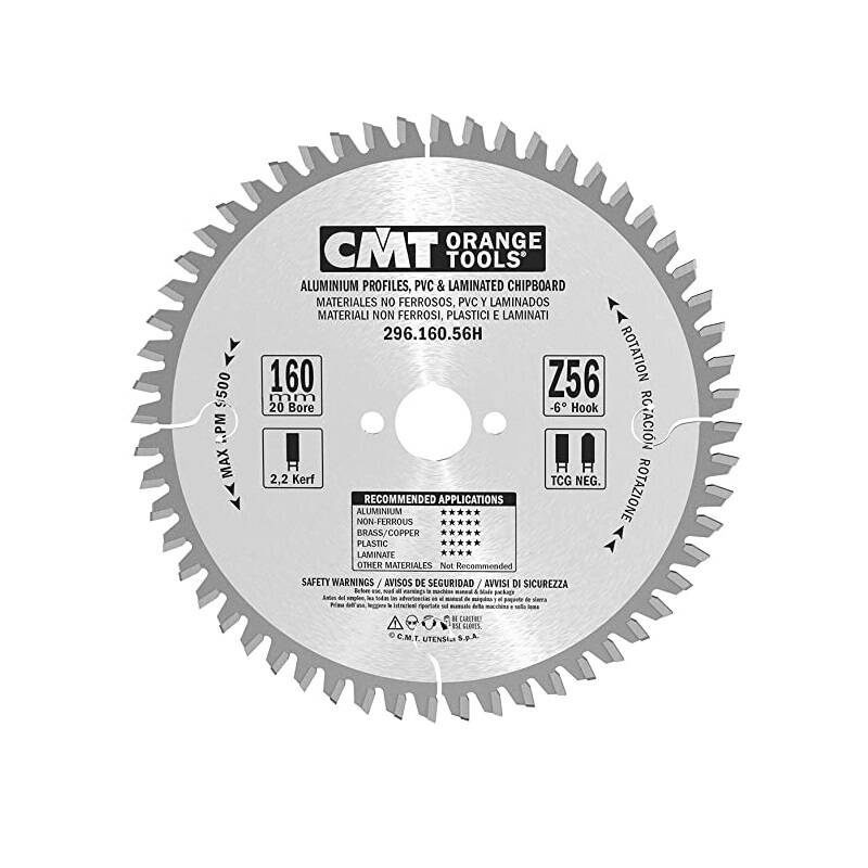 Panza circular 160x2.2x20mm Z56 CMT