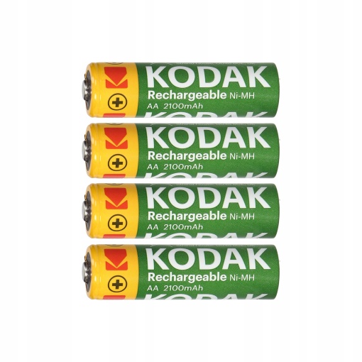 Set 4 baterii reincarcabile Kodak AA R6 2100 mAh NiMH 1.2V – performanta si durabilitate