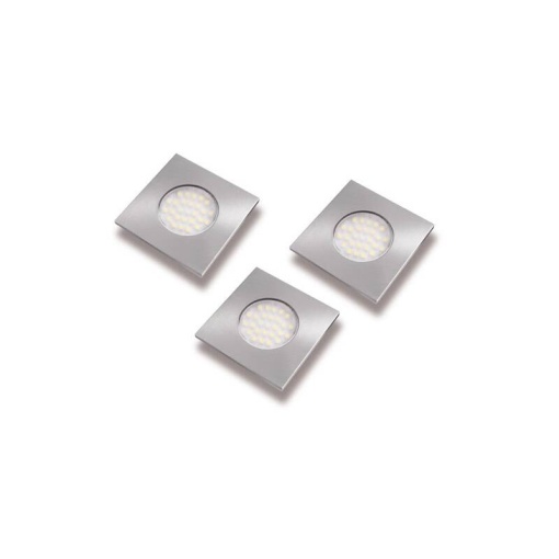 Spot LED Marbella Plus 3x1.5W 6400K GTV Aluminiu