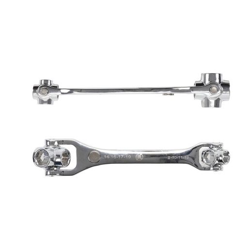 Cheie tubulara 8 capete rotative, 19 - 8 mm – Unelte profesionale pentru montaj si demontaj
