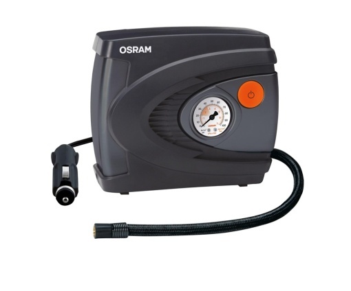 Compresor aer, auto, 12 V, display analog, 2.4 bar, Osram