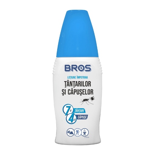 Lotiune Bros impotriva tantarilor si capuselor, 100 ml – Protectie eficienta pentru intreaga familie