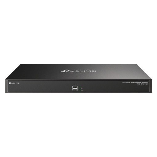 NVR TP-Link VIGI 32 canale 4032H ; 8 MP,2 SATA Interface, max 20TB, H.265+; ONVIF, etecție mișcare, linie, intruziune, persoane, vehicule etc.