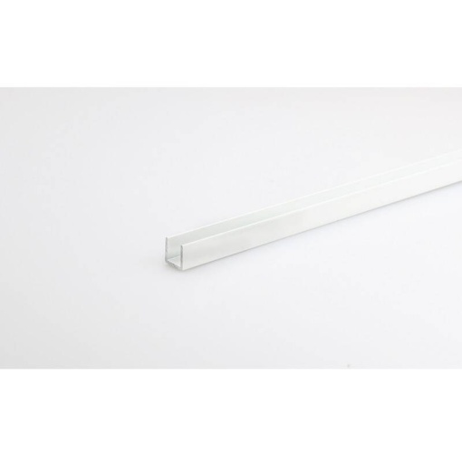 Profil U aluminiu 10x10mm 1m alb