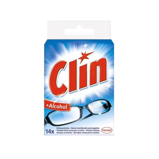 Servetele umede pentru ochelari Clin 14 bucati