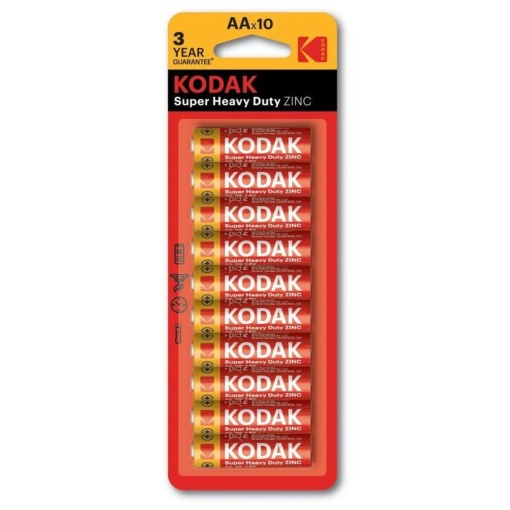 Set 10 Baterii Kodak AA R6 1.5V – Performanta si Fiabilitate