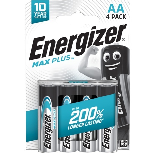 Set 4 baterii, AA, LR6, 1.5V, Energizer Max Plus