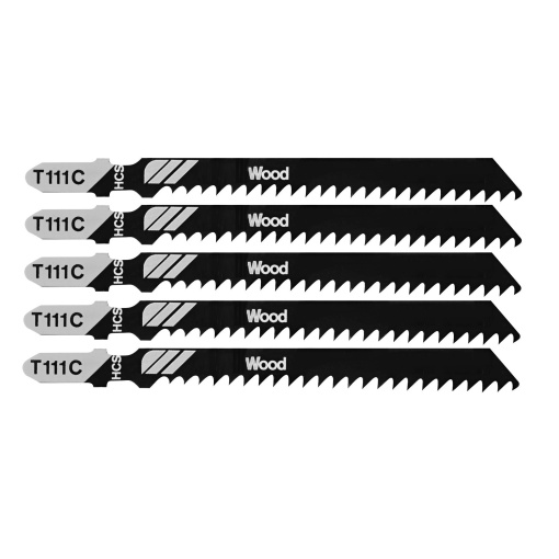 Set de 5 panze T111C pentru fierastrau pendular, 4-50 mm