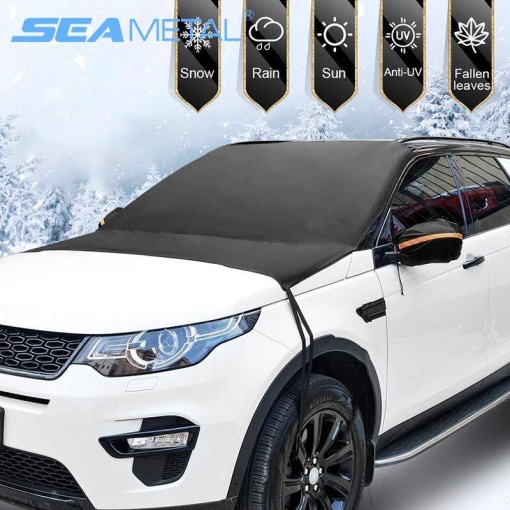 Husa auto tip parasolar universal impermeabil, rezistent la zapada/gheata si UV, avand protectie automata