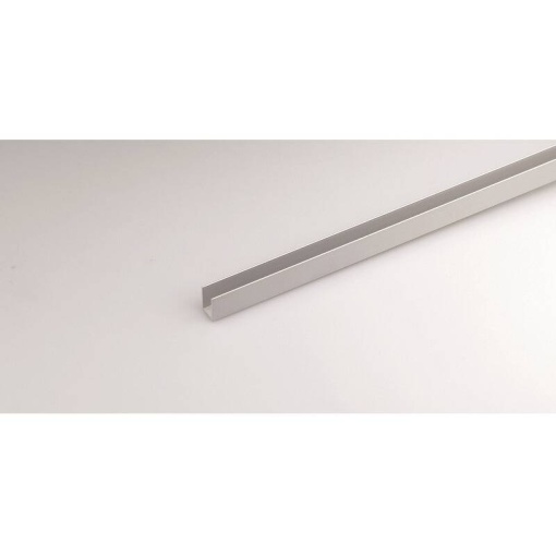 Tube Carré Aluminium Brut, L.1 M X L.1.4 Cm X H.0.75 Cm | Leroy Merlin