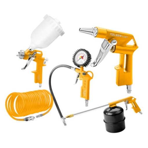 Set 5 accesorii aer comprimat, AirXT, Tolsen