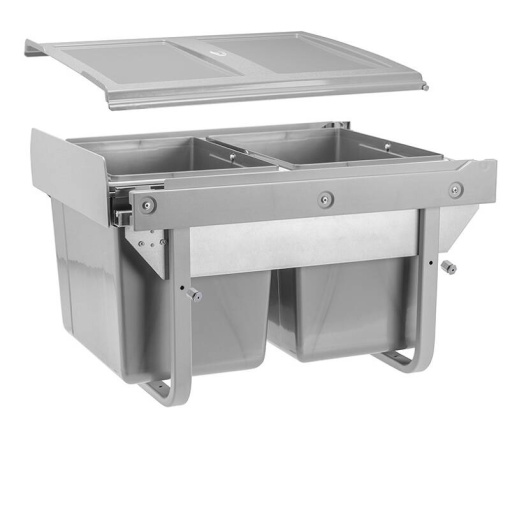 Cos de gunoi 2 recipiente 2x15L GTV