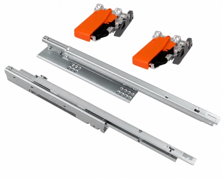 Glisiera Blum tandem 400 mm, tip-on si extractie partiala