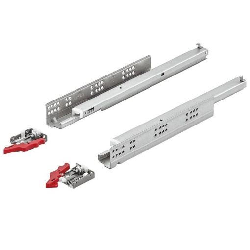 Glisiera Syncro HAFELE cu ext. totala si amortizare 500mm