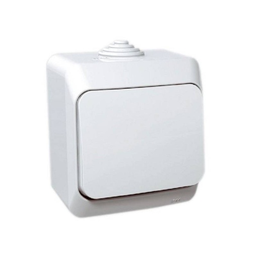 Intrerupator simplu Schneider aplicat 16A IP44 alb