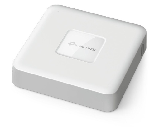 NVR PoE TP-Link VIGI 4 canale 1104H4P; 53W, 8 MP,1 SATA Interface, max 10TB, H.265+; ONVIF, Detecții avansate + sunete anormale
