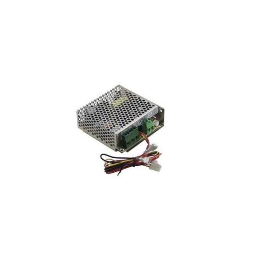Sursa in comutatie iesire 13.8 VDC; Reglabila +15%/-5%, 2.6 A; Protectie la suprasarcina / scurtcircuit; Functie incarcare acumulator; In carcasa metalica de protectie, SCP-35-12