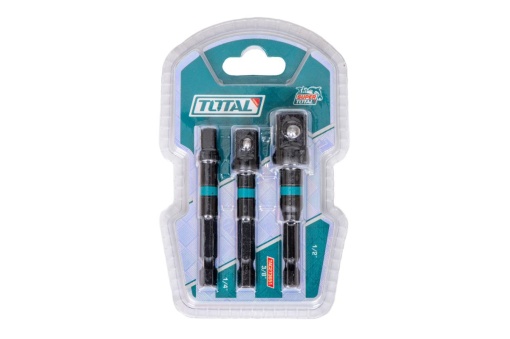 TOTAL - SET 3 ADAPTOARE 1/4", 3/8",1/2"