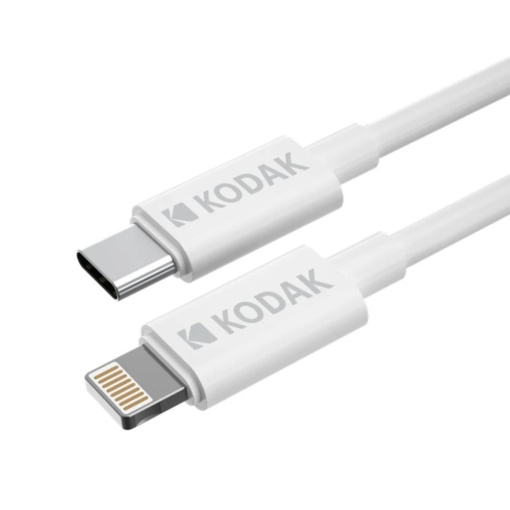 Cablu de date si incarcare Kodak Tip-C la Lightning Iphone 1M