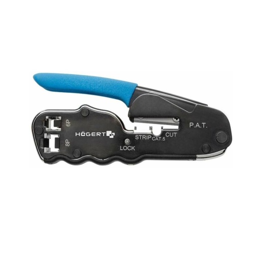Cleste Hogert pentru sertizare mufe RJ45 – compact si multifunctional